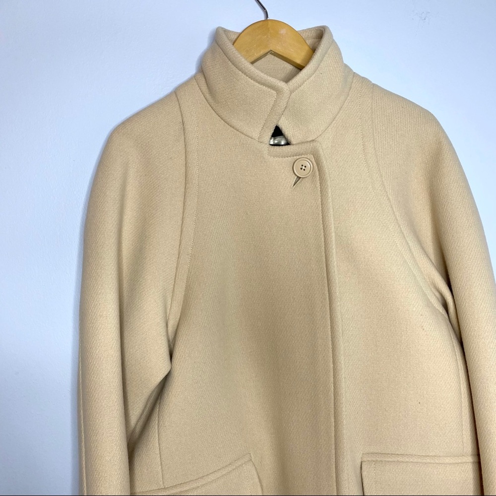 J CREW Stadium Cloth Standing-Collar Coat - Picture 4 of 16